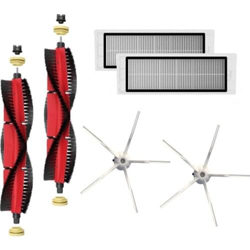 For XiaoMi Roborock S5 Max S50 S51 S6 S6 Pure S5Max Vacuum Accessories Mop Cloth HEPA Filter Main Brush Side Brush Parts