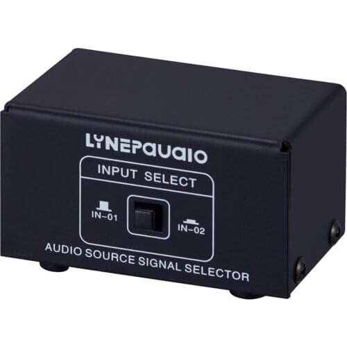 LINEPAUDIO B102 Audio Switcher 3.5mm A/B Switch Stereo Audio Splitter Box for Switching Between Computer Speakers and Headphones