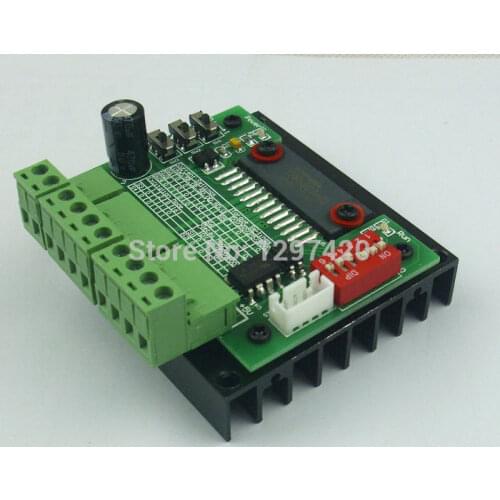 Free Shipping!! CNC Single Axis 3.5A TB6560 Stepper Motor Driver controller ,nema17 nema23 mach3 1-Axis stepper motor driver
