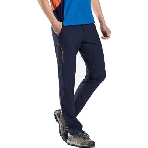 Kaisike Men Women Quick Dry Pants Outdoor Hiking Breathable Pant Sport Camping Running Elasticity Summer Trekking Trousers VA956