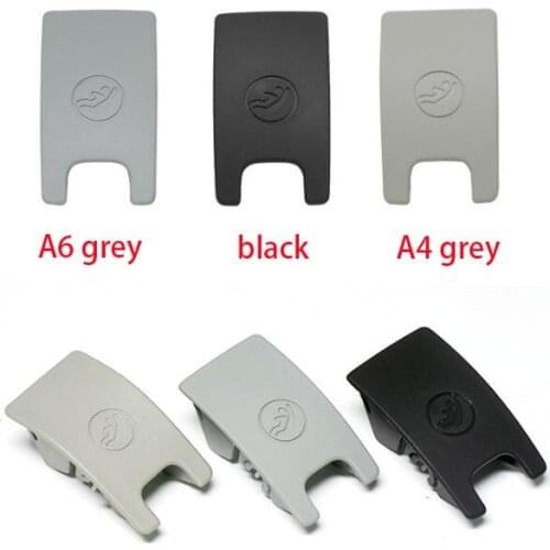 Car Rear Seat Hook ISOFIX Cover Child Restraint for Audi A4 A6 Black / grey 19-18 4G8 887 187