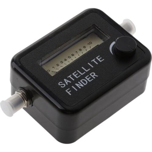 Digital Satellite Finder Signal Meter for Sat Aligning Dish LNB Gain 52-60dB