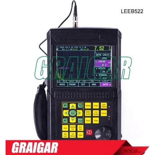 Digital Ultrasonic Flaw Detector Leeb522 Scanning Range 2.5-10000mm