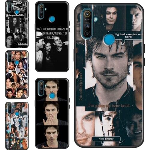Damon Salvatore Vampire Diaries Case For OPPO Realme GT Neo Q3 6 7 8 Pro C3 C11 C15 C21 OnePlus 9 Pro 8 Pro 9R 7T 8T Cover