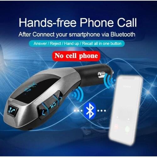 FM transmitter mp3 player usb hands-free wireless bluetooth For smartphone VS audio car radio adapter G7 kit FM modulator m L7G8