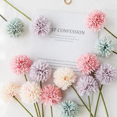 1Pc Simulation Dandelion Realistic Looking Charming Faux Silk Flower Floral Arrangement Artificial Flower for Office
