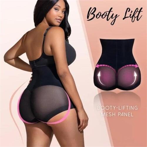 Fashion Women Shapewear Sculpting Bodysuits Butt Lifter Shaping Control Knickers Pant Briefs Shapewear Ladies Body Shaper Cross