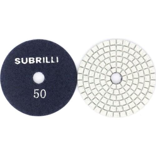 3 Inch Diamond Polishing Pads Kit Granite Marble Concrete Abrasive Disc 3pcs/6pcs Wet Use A Class Premium Stone Grinding Pad
