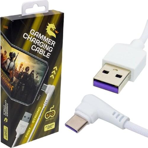 POWERWAY GM5 USB 3.1 AMP BRAIDED TYPE-C GAMİNG PLAYER CABLE