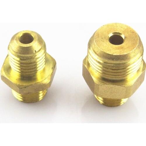 SCJYRXS 1.8 2.0T Fuel High Pressure Pump Joint Dual Head Hollow Screw For Passat Tiguan CC Bettle TT A3 06E 127 065G 06E127065G