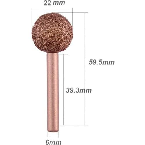Car Tire Repair Grinding Head Coarse Grit Buffing Wheel With Linking Rod Tire