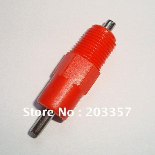 X70 RED Screw poultry nipple waterer DRINKER CHICKEN HEN BIRD QUAIL CUP CAGE