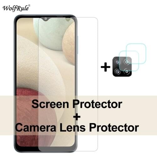 2Pcs Glass For Samsung Galaxy A12 Screen Protector A21S A51 A31 A41 A71 C5 Tempered Glass Protective Lens Film For Samsung A12