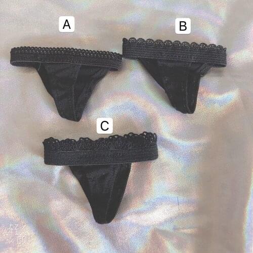 1/6 Scale Female Briefs Underwear Lingerie Clothing for 12'' Figures Body Women Action Figure Shorts Doll Shorts Clothes
