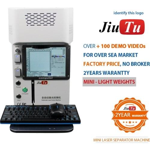 2021 Jiutu Mini LCD Back Glass Laser Separate Machine For iPhone 12 11Pro Max Repair DIY Engraving LOGO Marking Machine