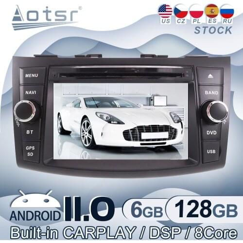 Android 11 For Suzuki Swift 2011 - 2016 Car Radio GPS Navigation Multimedia Video Player Stereo Audio Head Unit CD Player