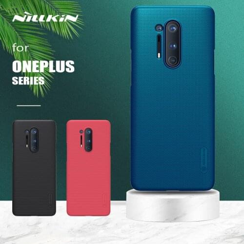 For Oneplus 8 7T 7 Pro Case Nillkin Super Frosted Shield Hard Slim Back Cover Case for OnePlus 8 7T 7 Pro 6 6T 5 3 5T Phone Case