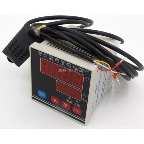 FTHC01 3m sensor digital temperature and humidity controller for incubator 220V 110V hatching greenhouse culture controller