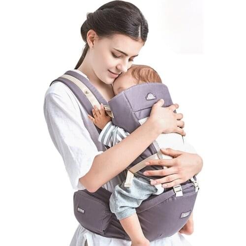 Ergonomic Baby Carrier Infant Baby Kangaroo Sling Travel 0-36M Ergonomic Waist Carrier Front Facing Canguro Baby Bag Bb50