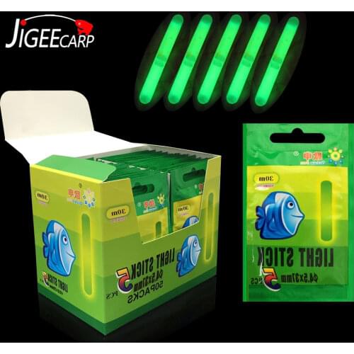 20pcs Fishing Float Light Stick Fluorescent Lightstick Night Float Rod Light Dark Glow Stick Night Fishing Tackle Tools