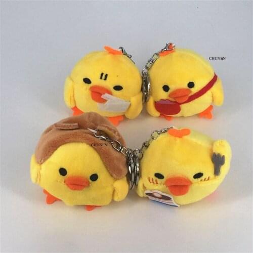 Animal Chicken Toy . 5-12CM Approx. Plush Stuffed Toy , Gift Key Chain Clip Doll