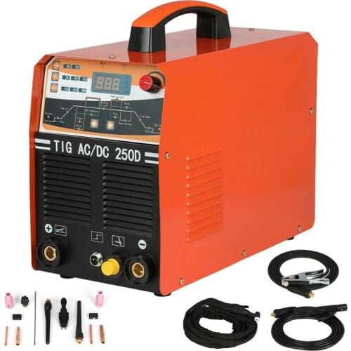 230V 250AMP AC/DC Pulse TIG/MMA IGBT Inverter 2-in-1 Welding Machine 2T/4T