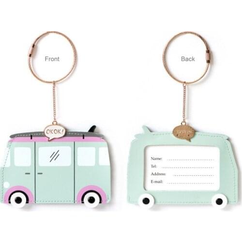 Creative OKOK Car Keychain Cortical Cute Bag Pendant Car Key Couples Charm Accessories Keyring New Product Hot Sale Fine Gift