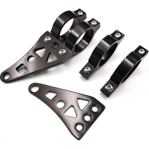 Motorcycle Headlight Mounting Bracket Fork Ears Adjuster Mount Clamp Holder Universal For 39/41mm Fork Motorcycle Accessories