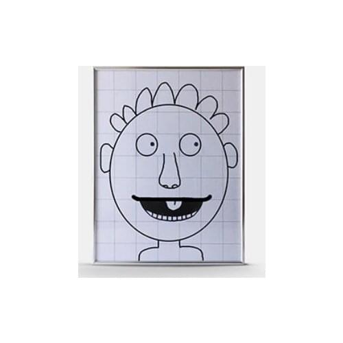 Magic Ultimate Frame Abdomen Frame (Small,36cm*28cm) Magic Tricks Magician Stage Illusion Gimmick Props Comedy Mentalism Magie