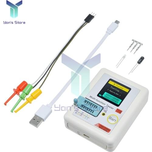 2021 New LCR-TC2 Transistor Tester Multimeter For Diode Triode MOS/PNP/NPN Capacitor Resistor Transistor Replace TC-T7-H LCR-TC1