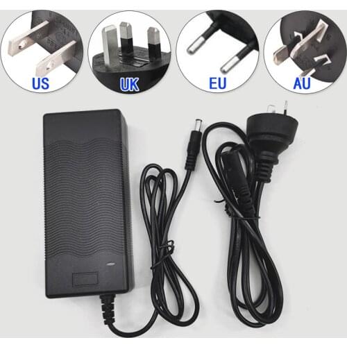 1PC US/UK/EU/AUS Plug New Electric Scooter Charger 42V DC For KUGOO S Series ETWOW 8-Inch Scooter Electric Scooter Accessories