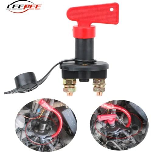 Car Switch Battery Disconnect Power Isolator Cut Off Kill Switchs Kit For Truck Boat Marine ATV Auto Accessories Universal