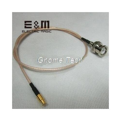 30CM BNC To MCX JW Extended Line Adapter 50Ohm Q9 RG316 Silver Plating Mini Digital Oscilloscope Dso203Vc101 MCX-JW BNC-J Cable