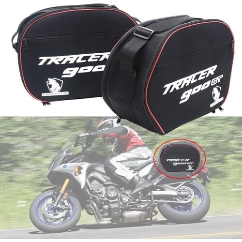 Pannier Liner TRACER 900GT 2018 2019 And FITS FOR YAMAHA FJR 1300/TDM 900 Motorcycle Luggage Bags Black Free Shipping
