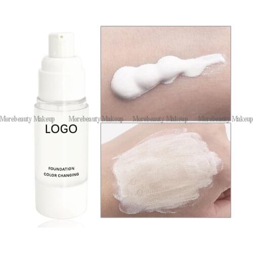 Vegan Face Silk Primer Oil Free Professional Base Make Up Matte Smoothing Temperature Change Face Primer Moisturizer Cosmetic