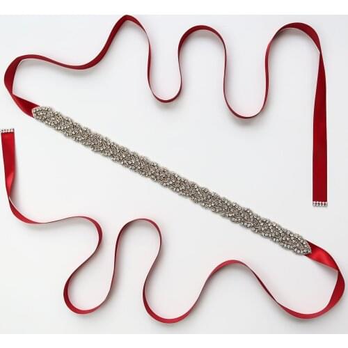 Wedding Bridal Sash Belt Crystal Dress Sash Rhinestone Prom Wedding Belt Party Bridesmaid Belt Dress Cummerbunds