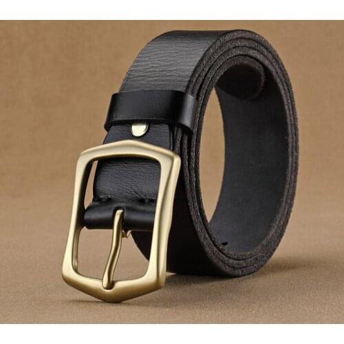 Tanned Vintage Waistband Wholesale Casual Leather Waistband Washed Luxury Designer Brand Designer Belts High Quality men belt