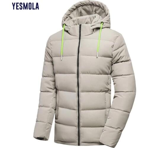Мужские теплые парки YESMOLA China At AliExpress
