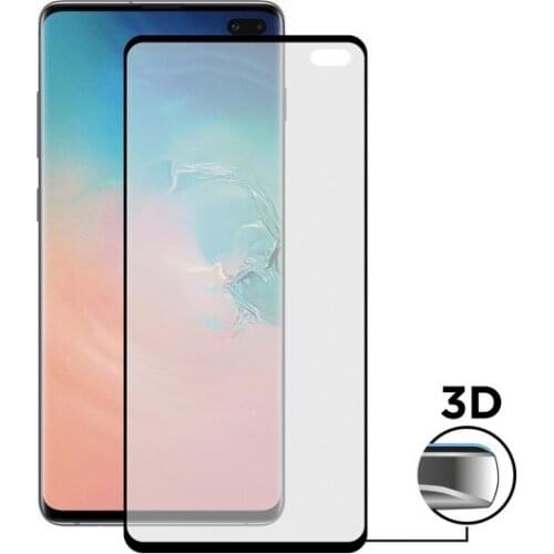Tempered Glass Screen Protector Samsung Galaxy S10+ Extreme Curved 3D Curved