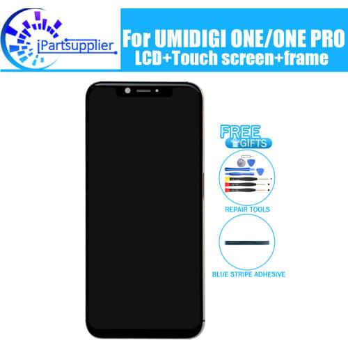 UMIDIGI ONE LCD Display+Touch Screen Digitizer +Frame Assembly 100% Original New LCD+Touch Digitizer for UMIDIGI ONE PRO