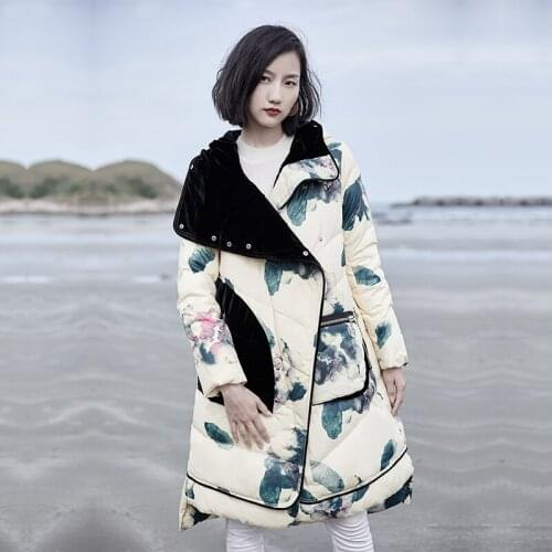 Winter Jacket Women 90% Duck Down Coat 2021 Warm Parka Womens Down Jaclet Long White Duck Down Jackets Quilted Coat Parka