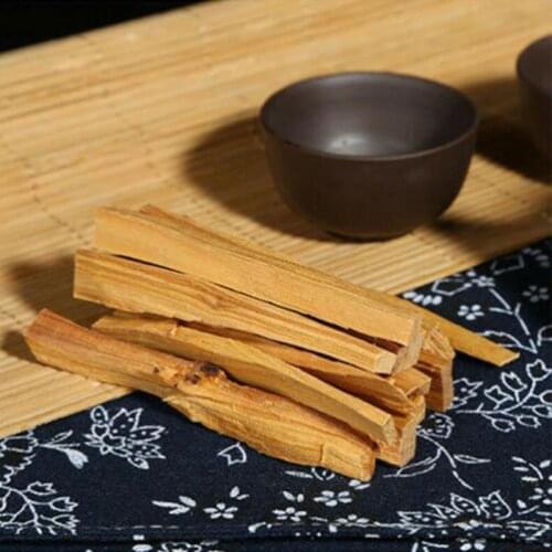 1 Bag 60g Wood Chips Small Logs of Sticks Wood Incense Sticks Irregular Resin Incense 7.5CM For Home Sandal wood Decor Incense