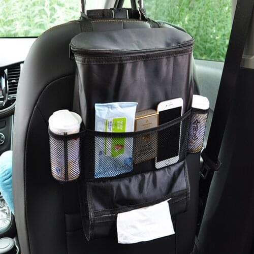 1PC Auto Car Back Rear Trunk Seat Storage Organizer Oxford Cloth Multi-Pocket Insulated Bag Holder Hanger for Auto Storage Pouch