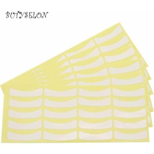 200pairs/Lot Under Eye Gel Patches Sticker Lint Free Eye Pads Lash Makeup Beauty for Eyelash Extension Makeup Tools A