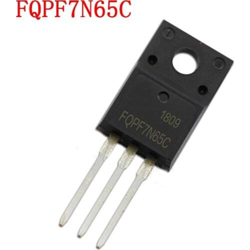 3pcs/lot FQPF7N65C FQPF7N65 7N65 TO-220F 650V 7A