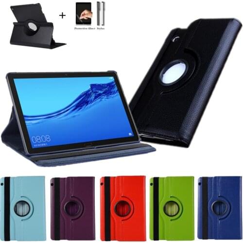 Case For Lenovo Tab M10 HD 2nd Gen TB-X306X/TB-X306FTablet 360 Degree Rotating Cover for M10 hd X306 Funda Stand Shell+film+pen