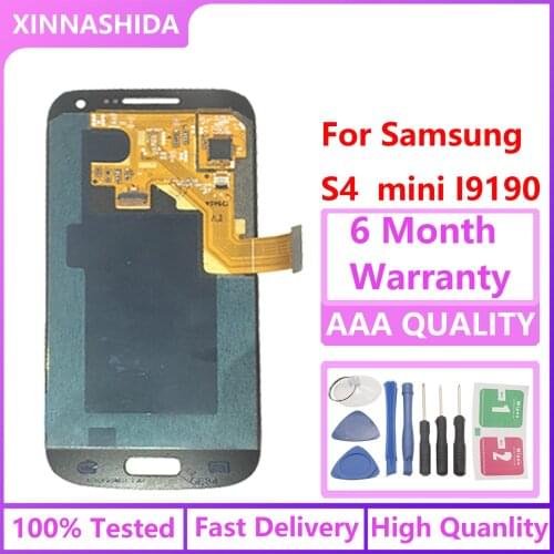 For SAMSUNG GALAXY S4 Mini Touch Screen Digitizer Assembly i9190 i9195 i9192 LCD Display