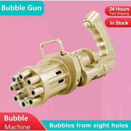 Kids Toys Electric Bubble Machine Automatic Bath Toys Bubble Gun Plastic Gum Toy Boy Bathtub Bathroom Water Game for Children