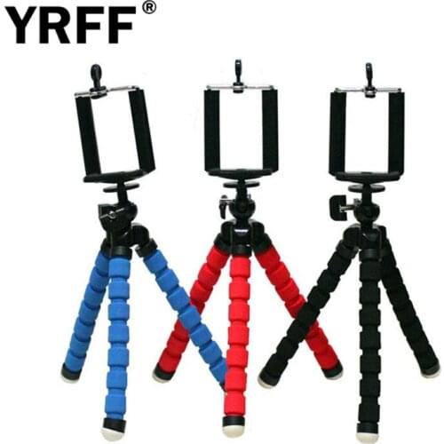 For iPhone Cell Phone Digital Camera Octopus Stand Tripod Mount Mobile Phone Stand Holder for iPhone 6 7 Plus 6s Phone support