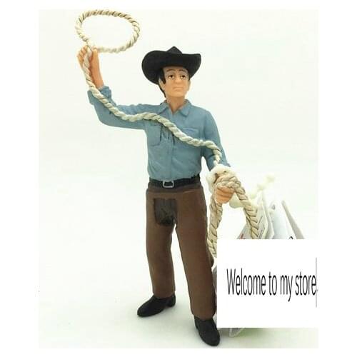 Pvc figure model toy cowboy